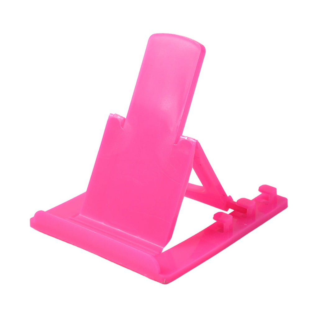 Customized / Personalized Adjustable Foldable Plastic Mobile Phone Stand Holder (1 Pc)