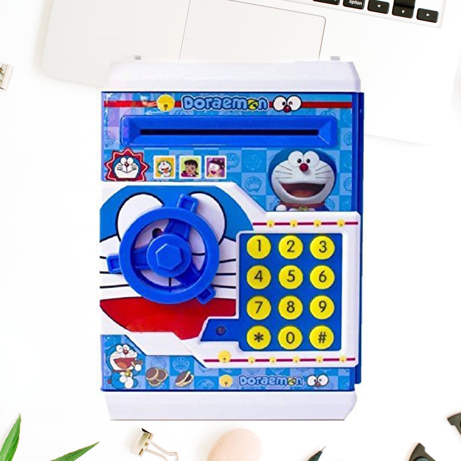 Electronic Piggy Bank ATM with Password for Kids Savings
