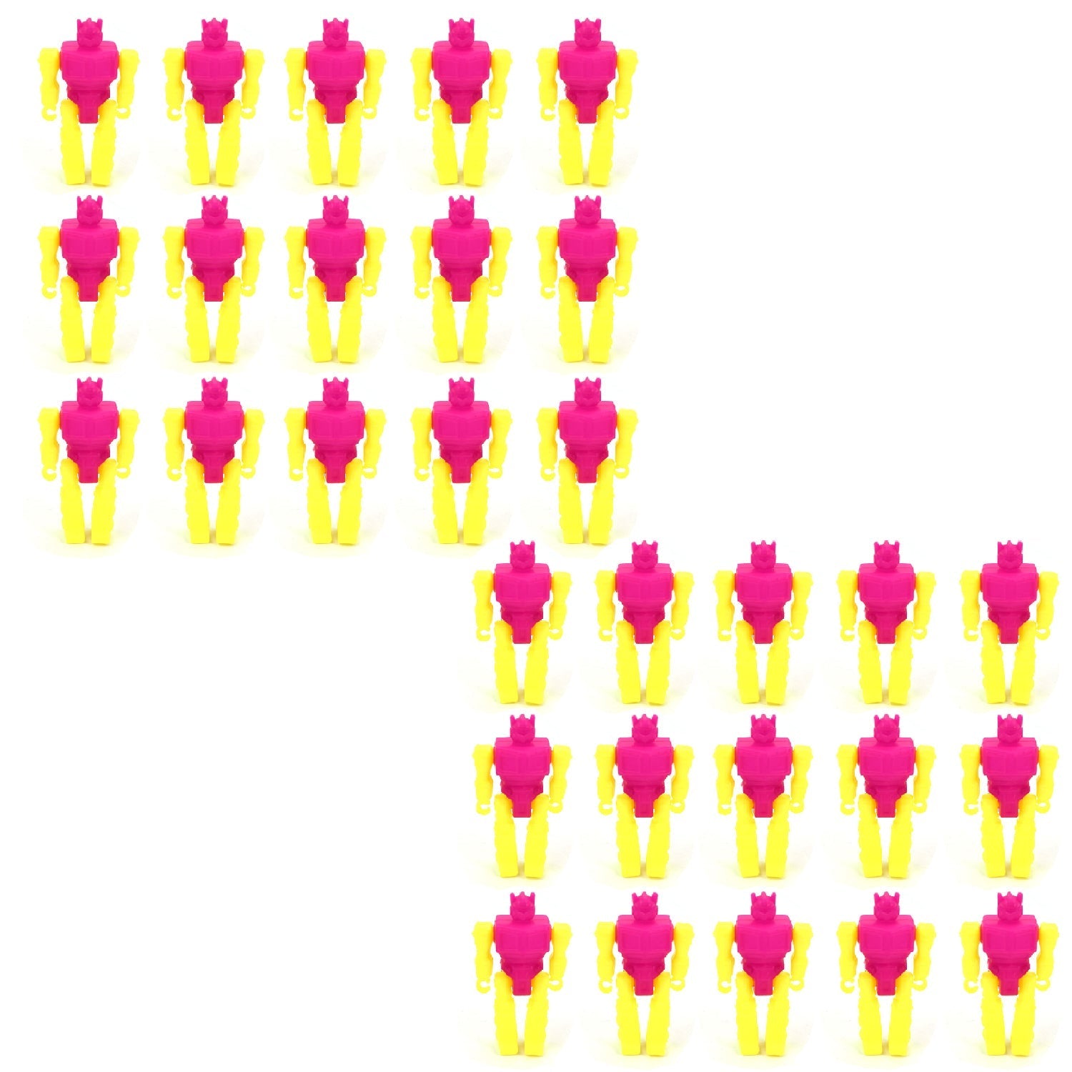 30pc SMALL ROBOT TOY FOR KIDS