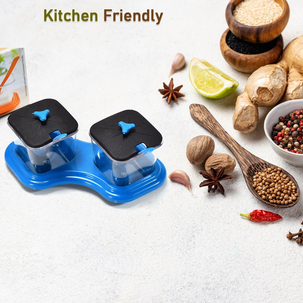 2-Piece Dining Stand with Pickle Jar, Spice Tray & Spoons