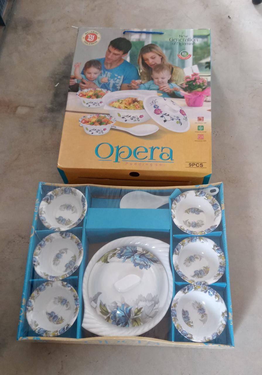 9-Piece Pudding Serving Set – Multi-Purpose Cutlery for Sweets & Food