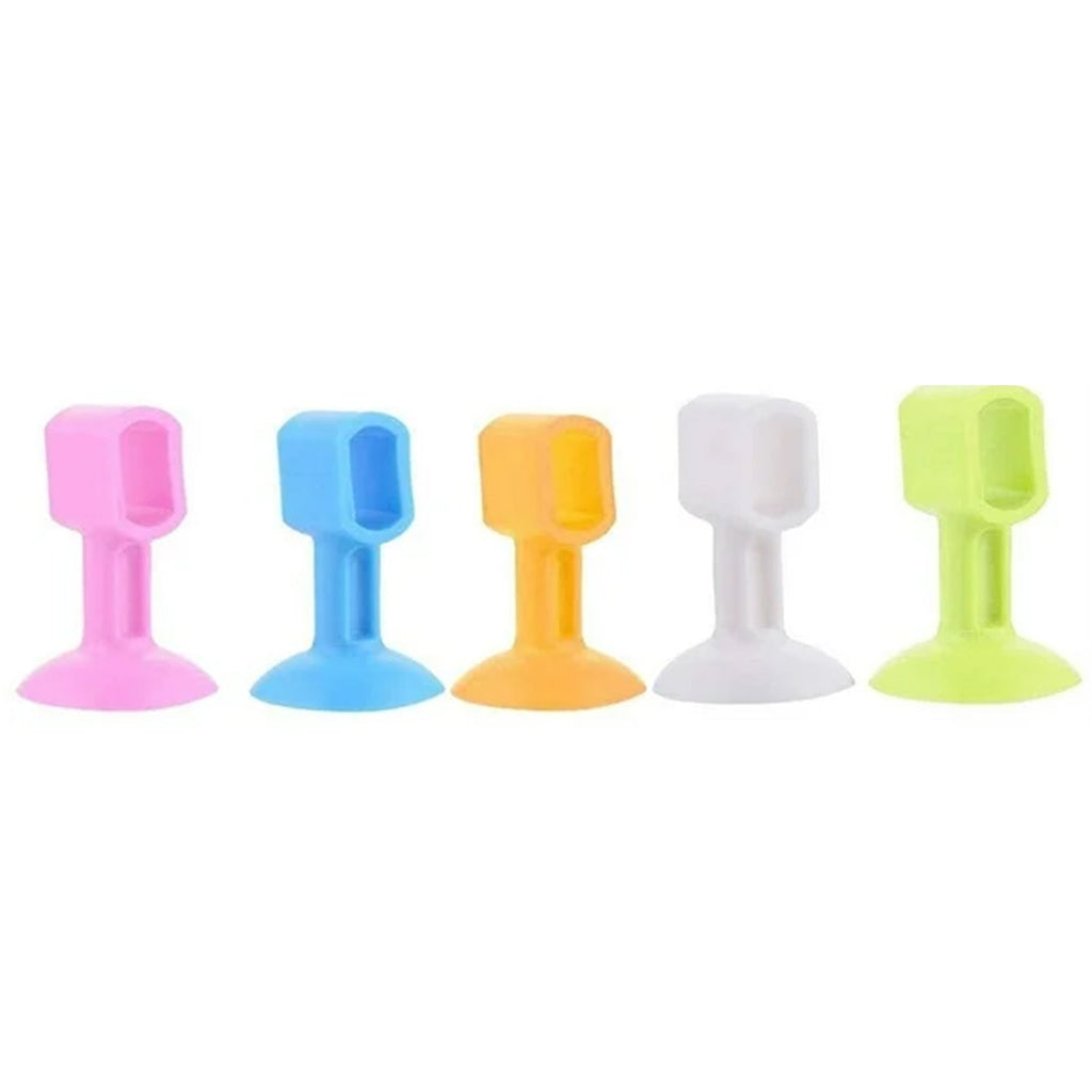 Self-Sucking Silicone Door Stopper (5 Pcs Set)