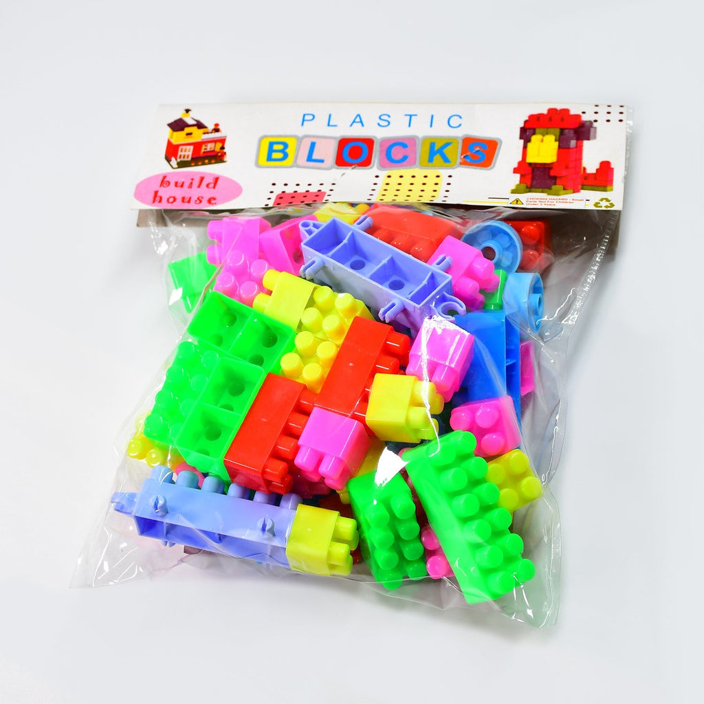 Multicolor Kids' Block Set for Fun & Learning (60 Pieces)