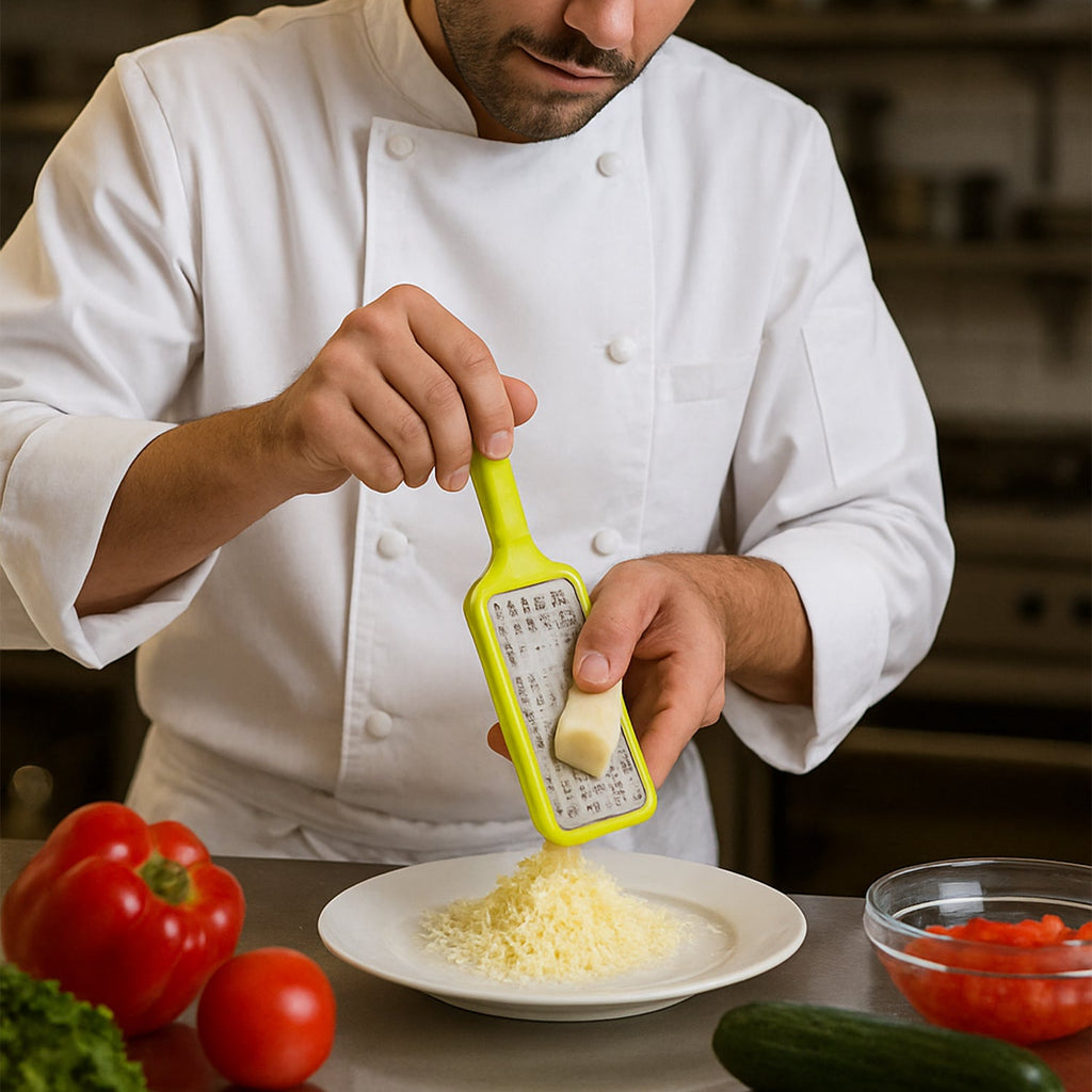 Stainless Steel Vegetables & Fruits Shredder for Kitchen Cheese Grater (1 Pc)