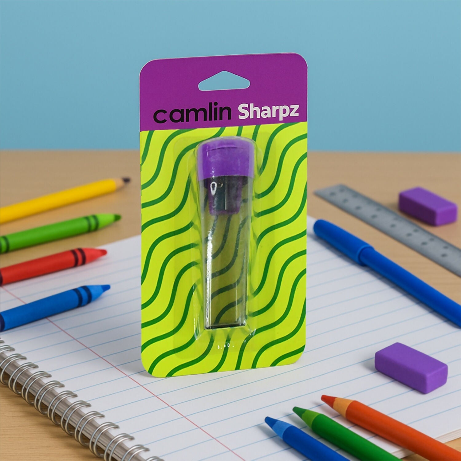 Camlin Sharpz Sharpener – Stylish, Durable & Handy