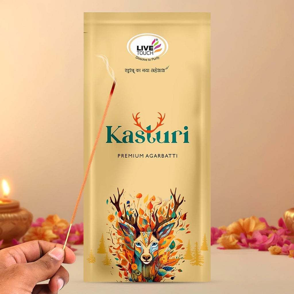 Natural Kasturi Flavour Incense Sticks (110gm)