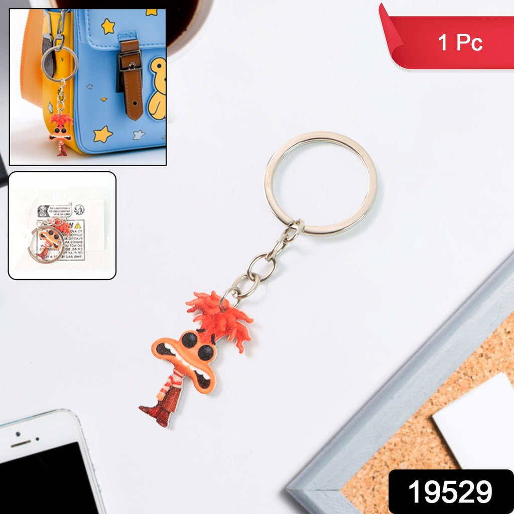 Quirky Cartoon Character Keychain (1 Pc)