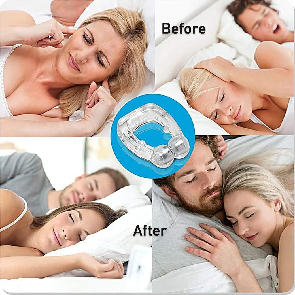 Anti-Snore Nose Clip for Heavy Snorers (Silicone, 1 Pc)