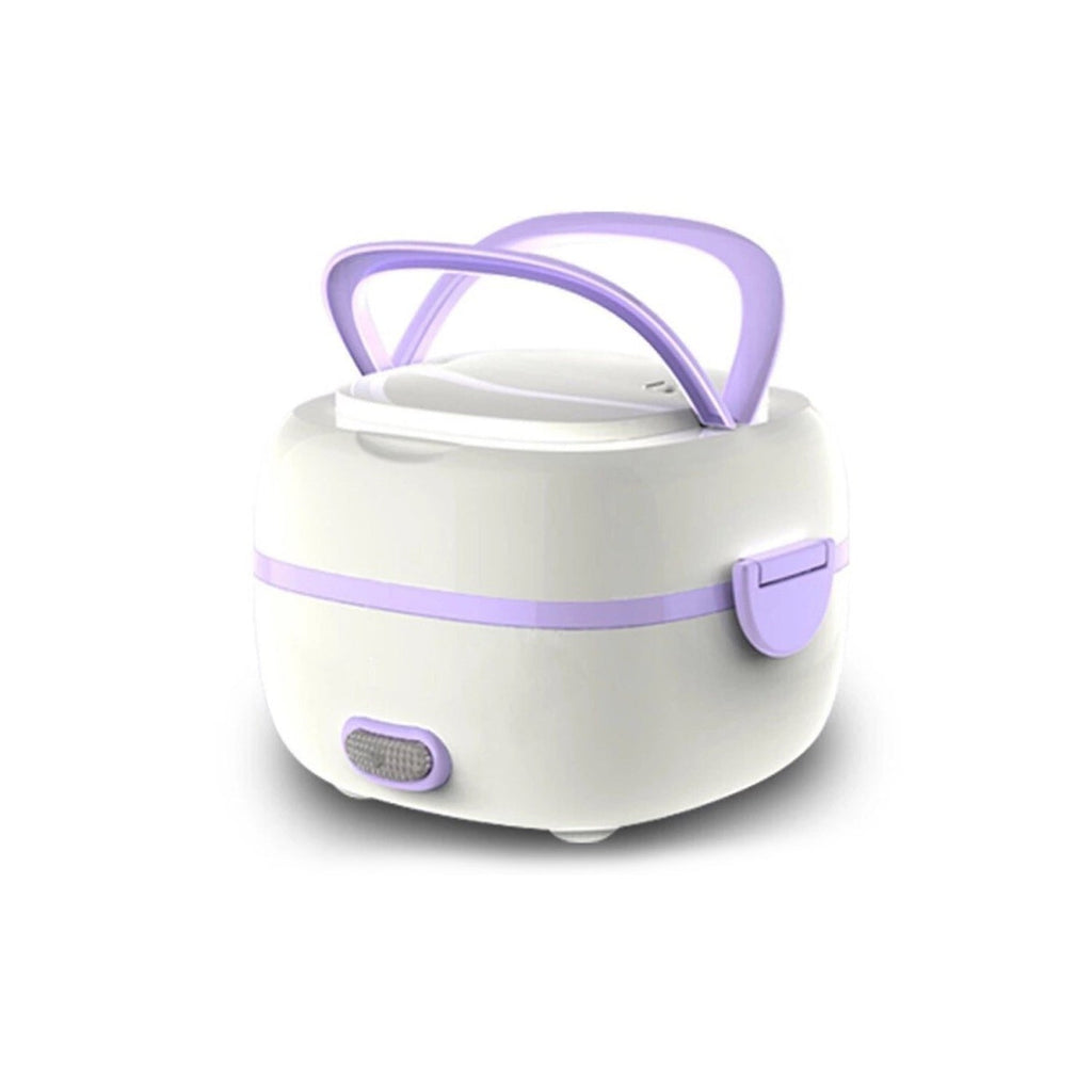 Customize Electric Lunch Box Portable Food Warmer Food Heating Lunch Box Removable Food-Grade Stainless Steel Compartments, 220V 200W, for Car, Truck, office 