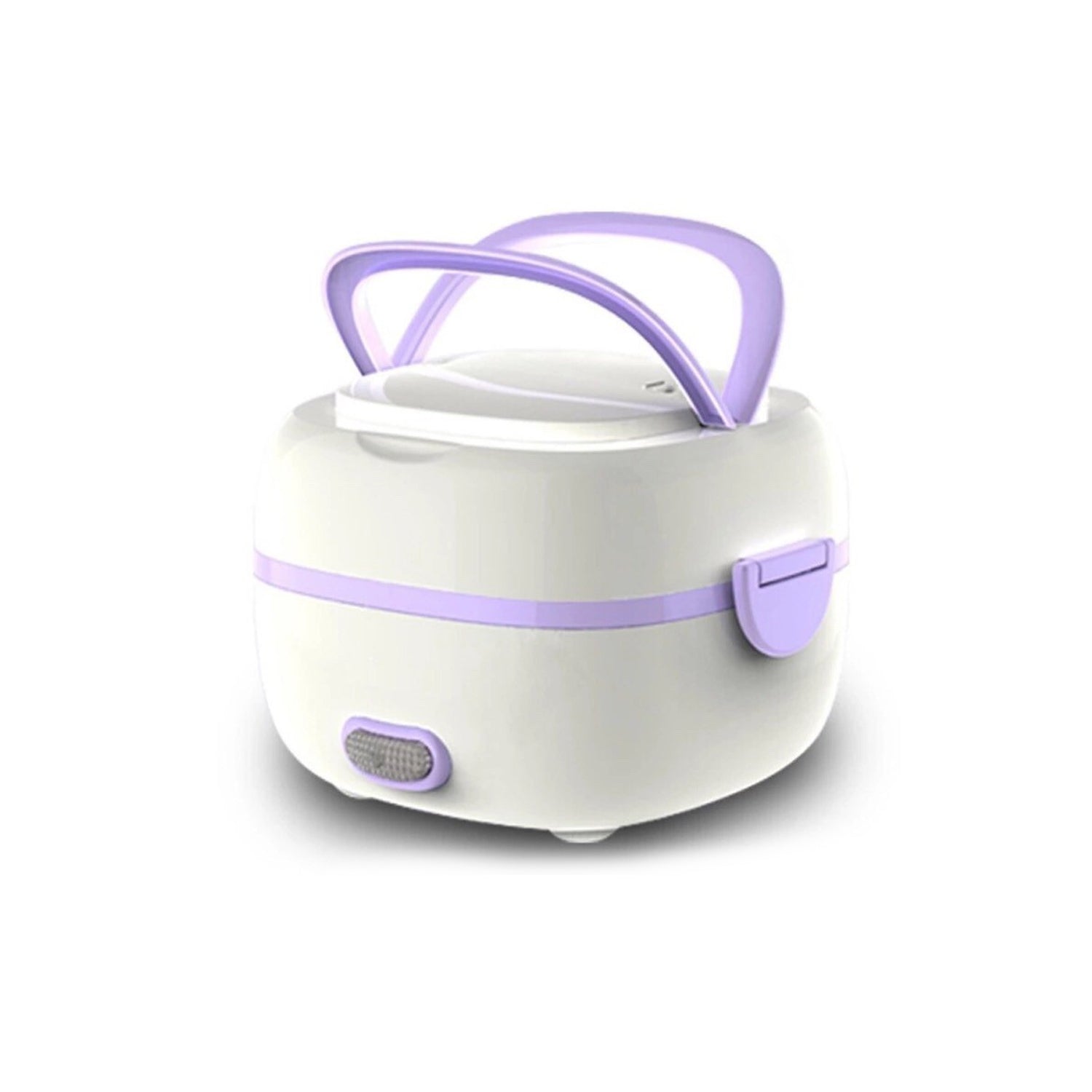 Customize Electric Lunch Box Portable Food Warmer Food Heating Lunch Box Removable Food-Grade Stainless Steel Compartments, 220V 200W, for Car, Truck, office 