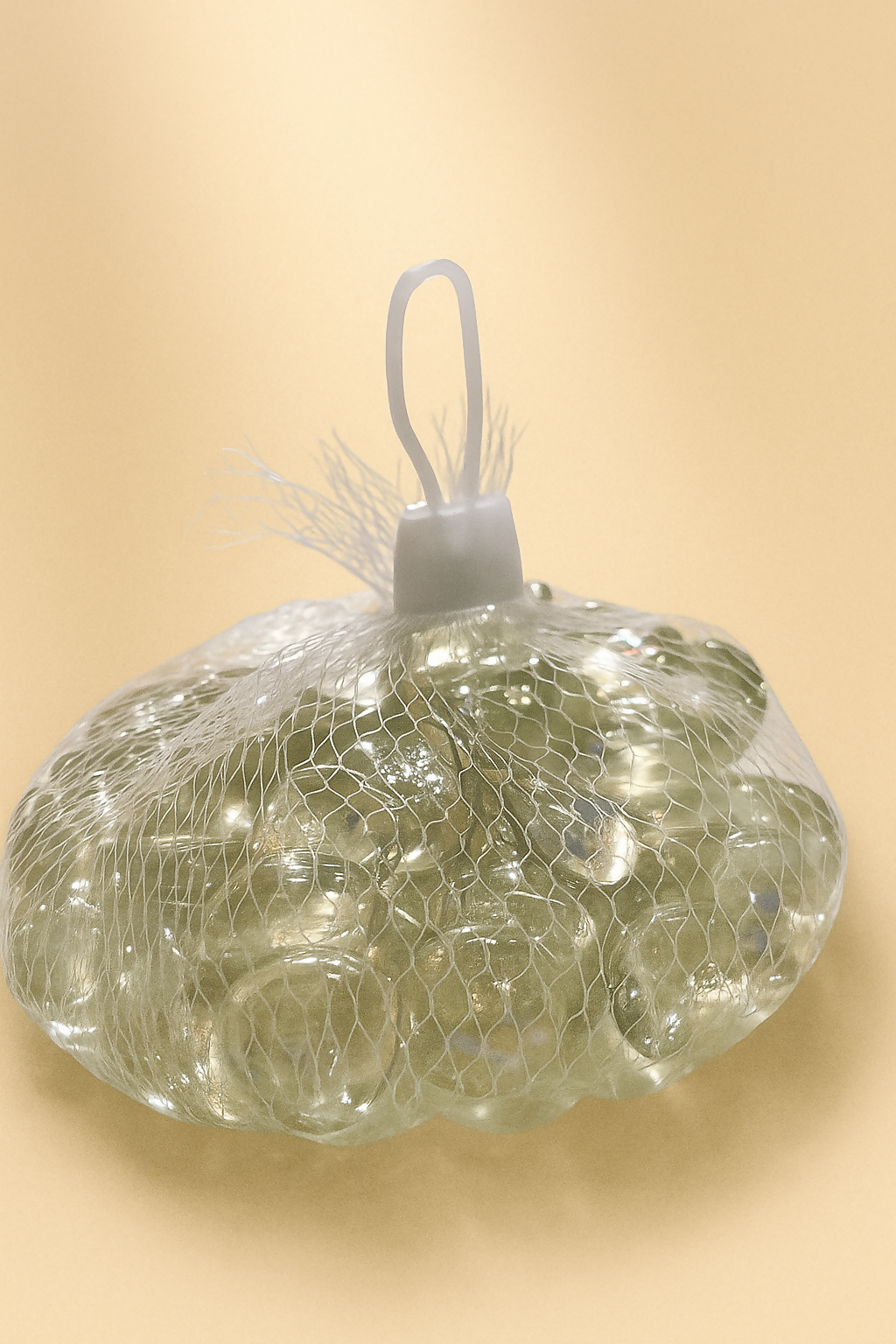 Clear Glass Pebbles for Decoration – Flat Marbles for Vase Filler, Aquarium, Crafts & Home Decor