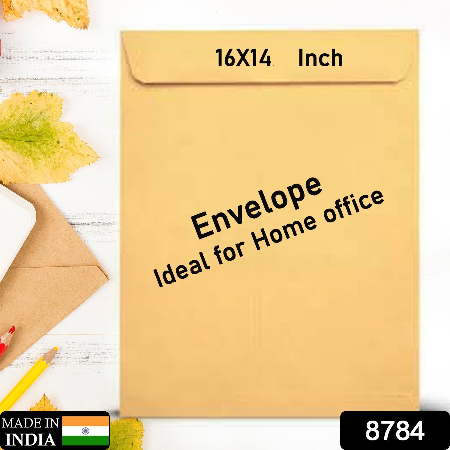 Brown Kraft Envelope for Invitations & Office Use (Mix Size / 1 Pc)