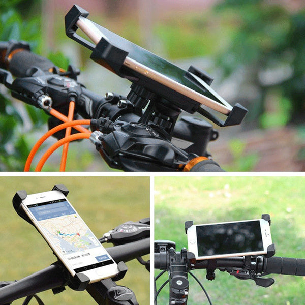 Bike Phone & Mobile Mount Anti Shake and Stable Cradle Clamp with 360° Rotation