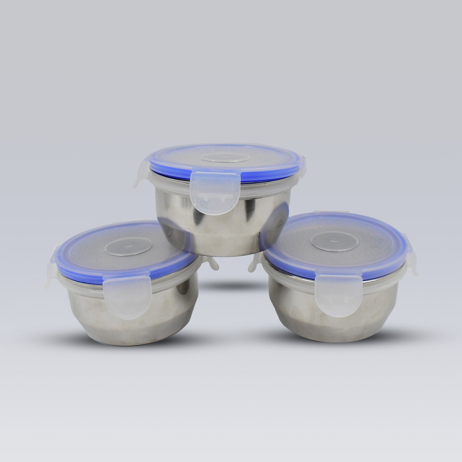 Stainless Steel Lunch Box - Multi-Compartment Airtight Container for Office, School & Travel