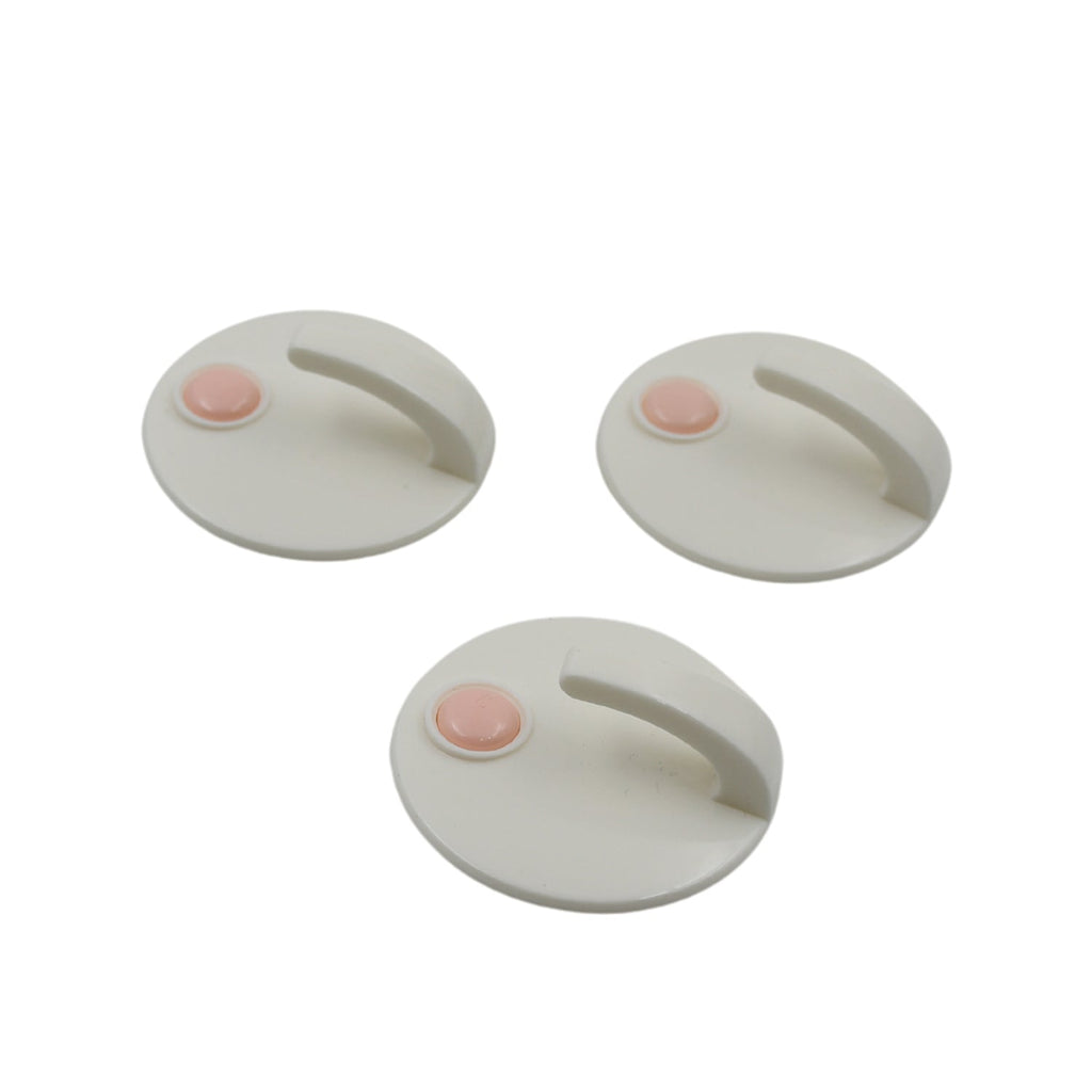 Heavy Duty Self-Adhesive Wall Hooks for Home & Office (3 Pcs Set)