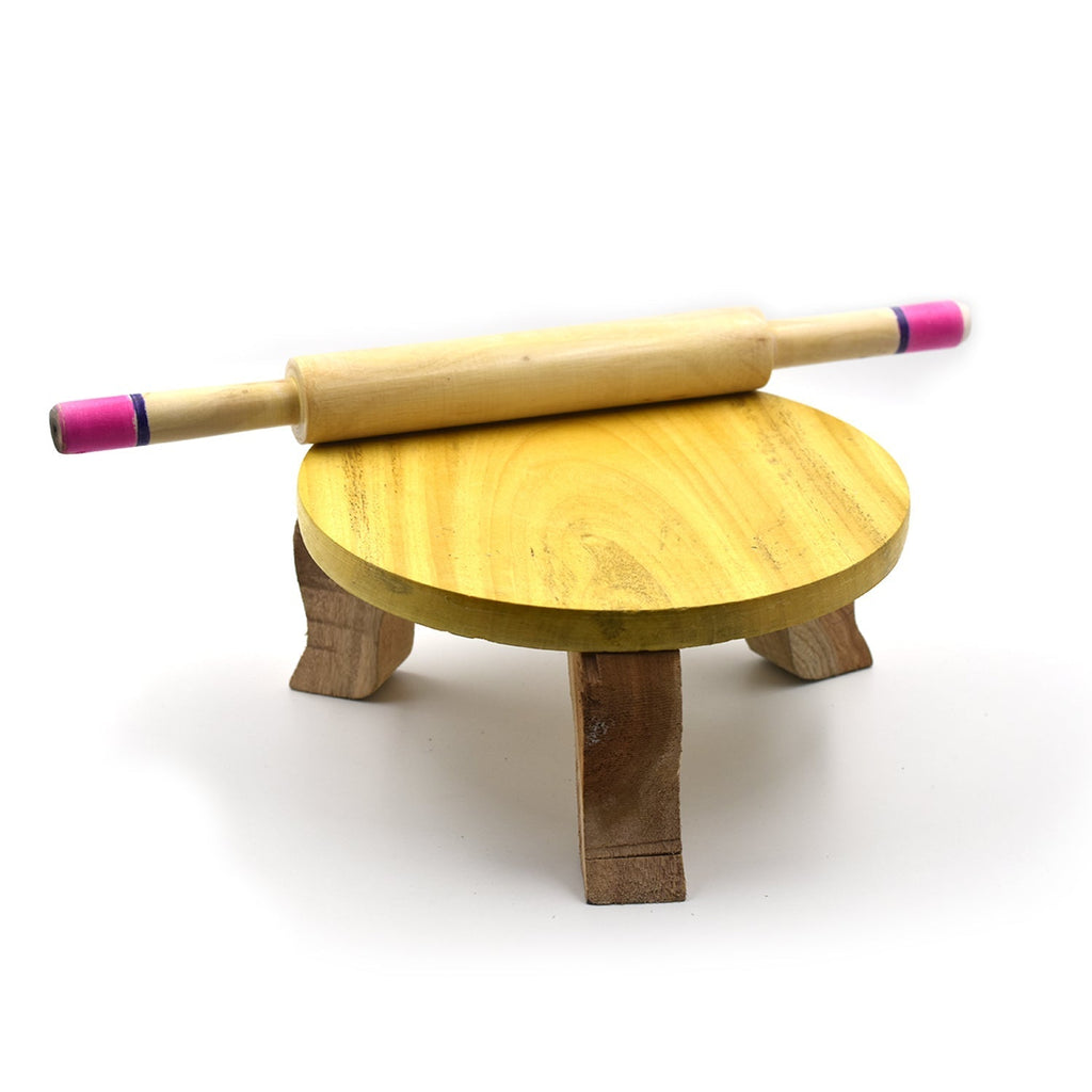 Wooden Roti Maker Belan Used for Home Purposes Including Making Rotis Etc. (Belan Only)