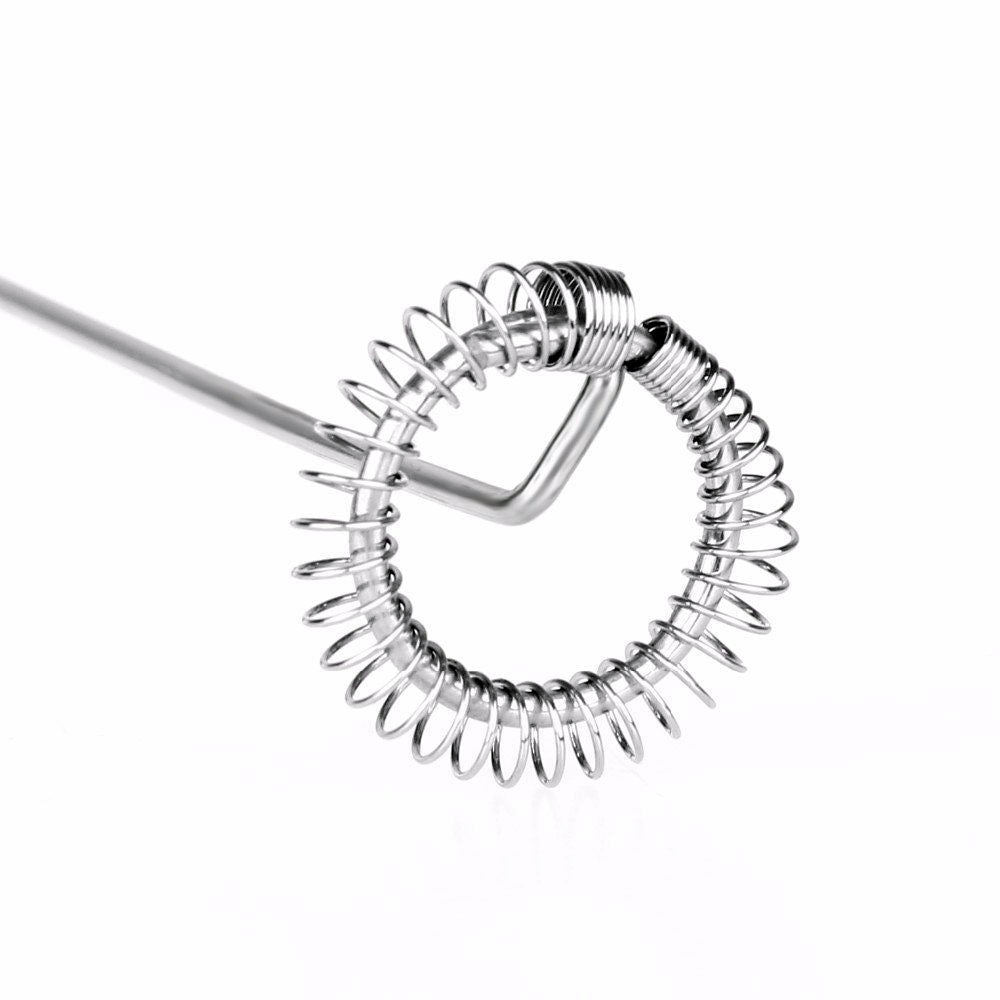 Electric Handheld Milk Wand Mixer Frother For Latte Coffee Hot Milk (Battery Not Included)