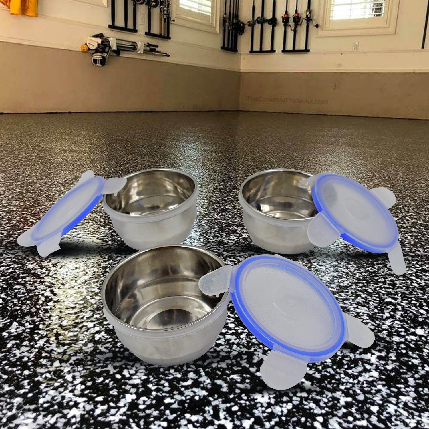 Stainless Steel Lunch Box - Multi-Compartment Airtight Container for Office, School & Travel