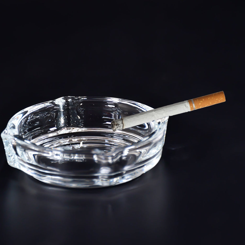 Brunswick Crystal Glass Ashtray for Home & Office
