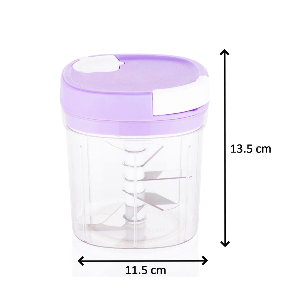 2 in 1 Handy Chopper & Slicer for Fruits, Veggies & Cheese