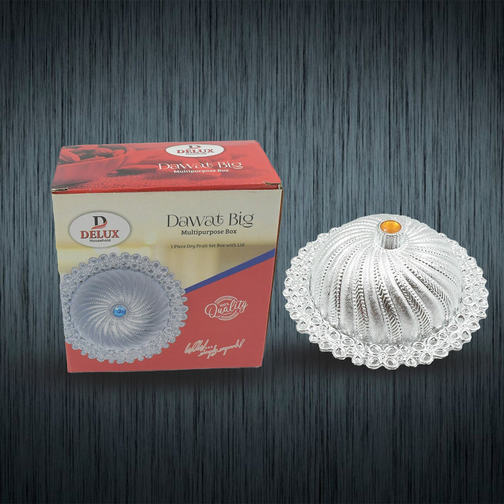 Multipurpose Dry Fruit Box with Lid – Mukhvas Storage & Serving Box – Stylish Kitchen Storage Container (1 Pc)