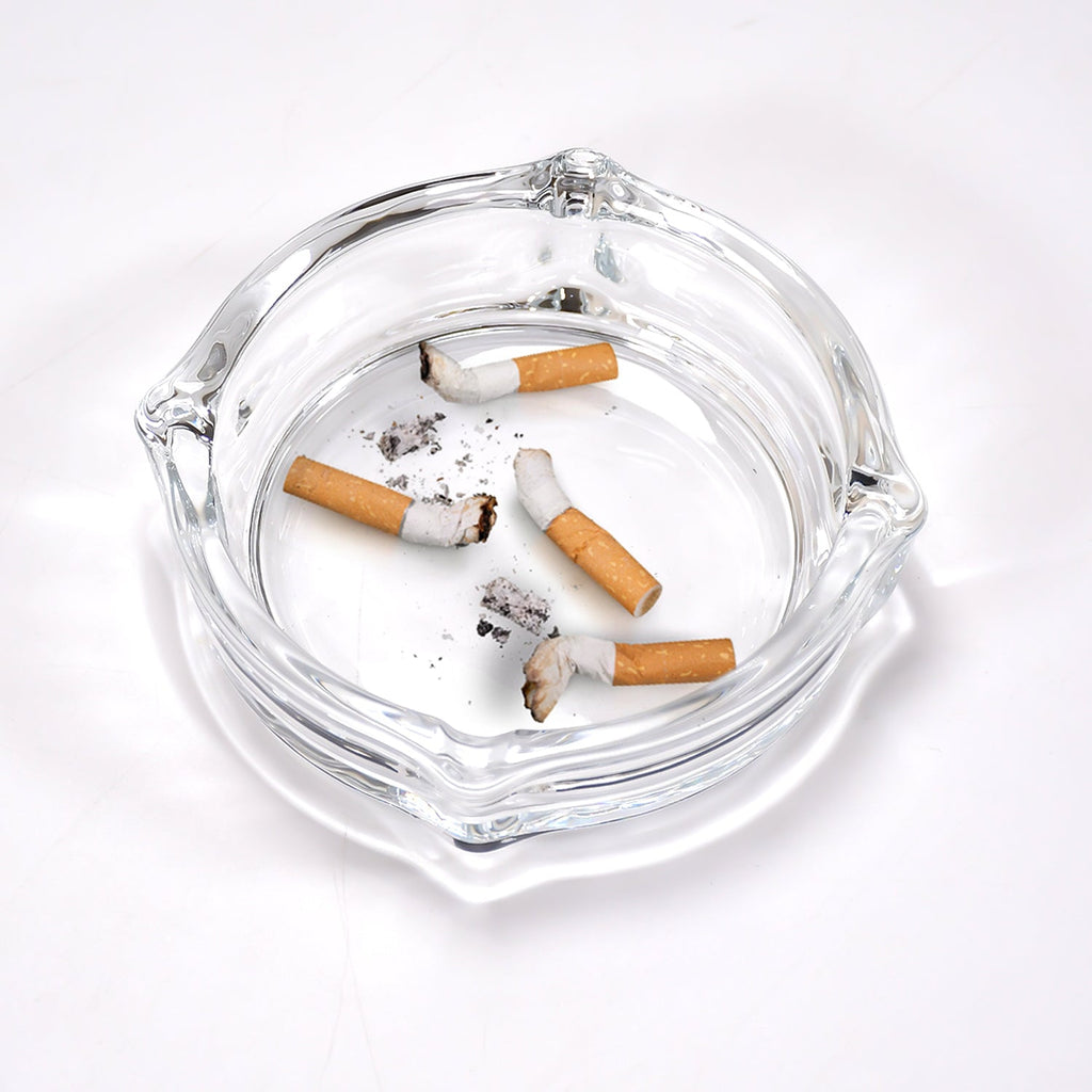 Brunswick Crystal Glass Ashtray for Home & Office