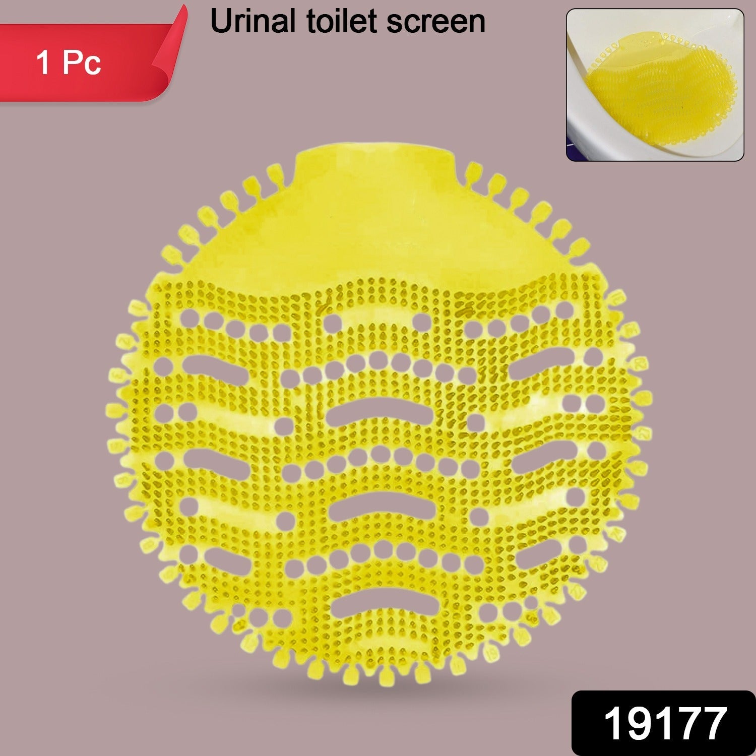 Urinal Screen Deodorizer Mat (1 Pc)
