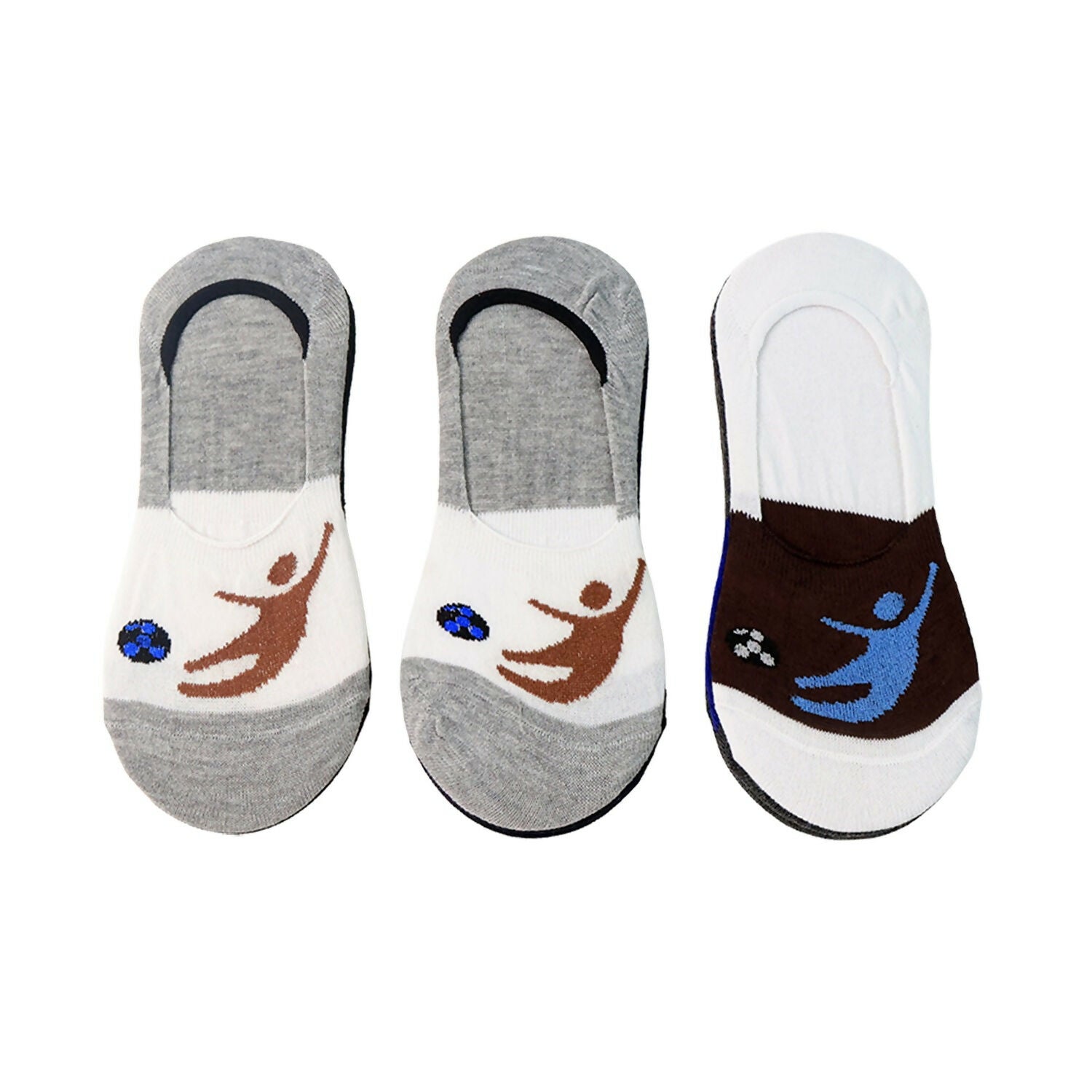 12 Pair No Show Invisible Low Cut Sports Socks for Men & Women – Casual Comfort Fit with Fun Sport Design