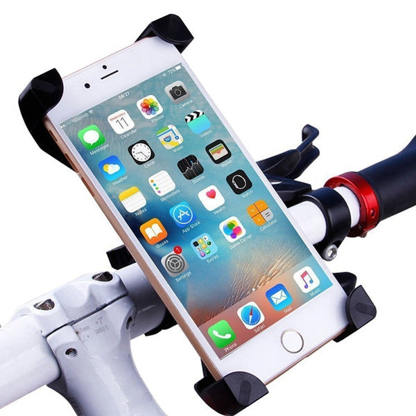 Bike Phone & Mobile Mount Anti Shake and Stable Cradle Clamp with 360° Rotation