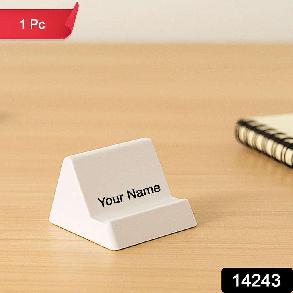 Customized / Personalized Compact Plastic Mobile Phone Holder Stand (1 Pc & Mix Color)