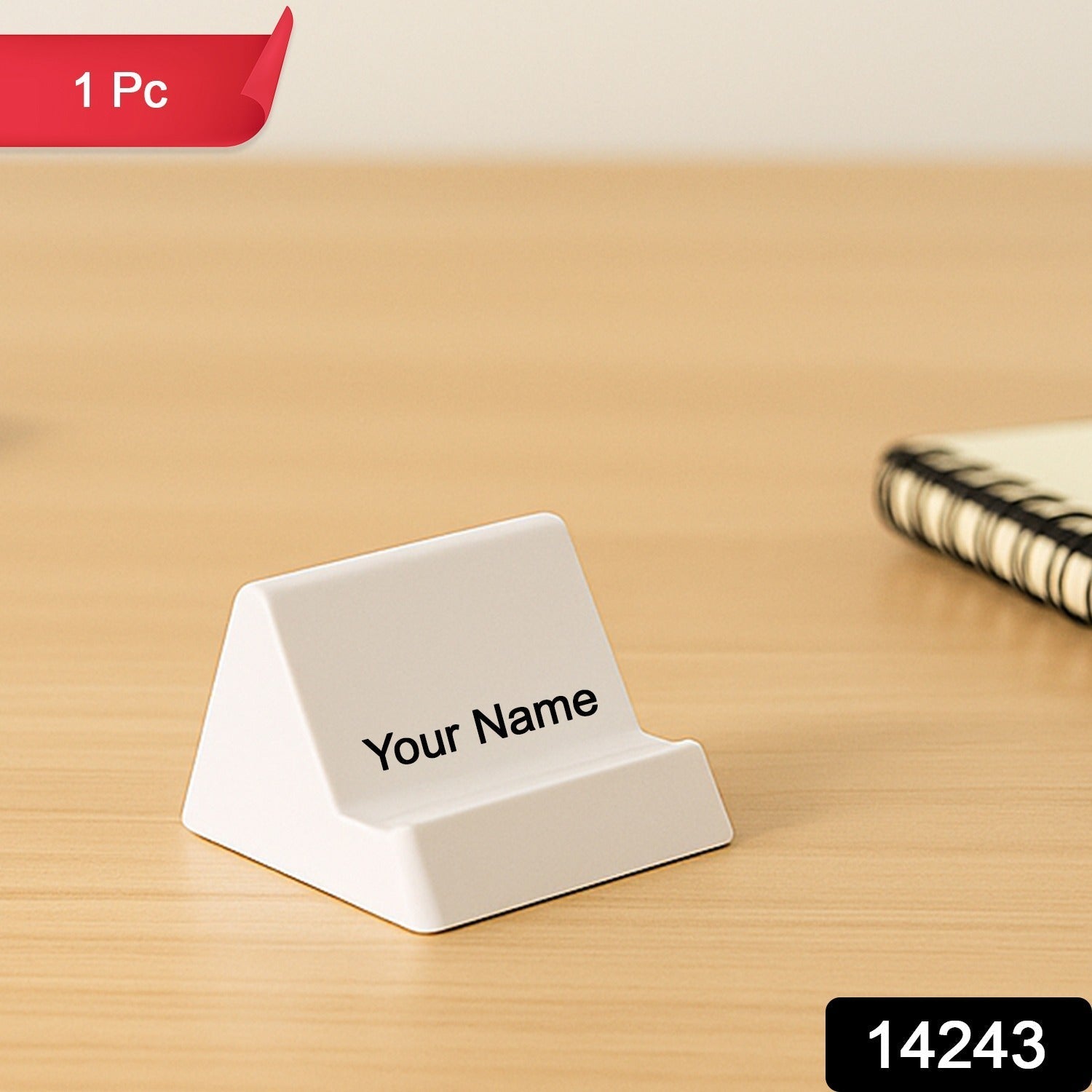 Customized / Personalized Compact Plastic Mobile Phone Holder Stand (1 Pc & Mix Color)