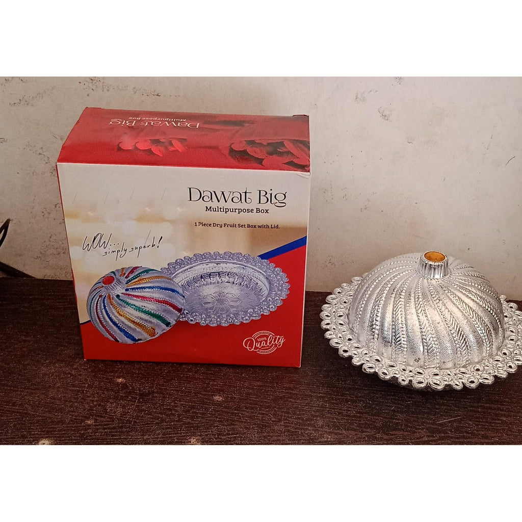 Multipurpose Dry Fruit Box with Lid – Mukhvas Storage & Serving Box – Stylish Kitchen Storage Container (1 Pc)