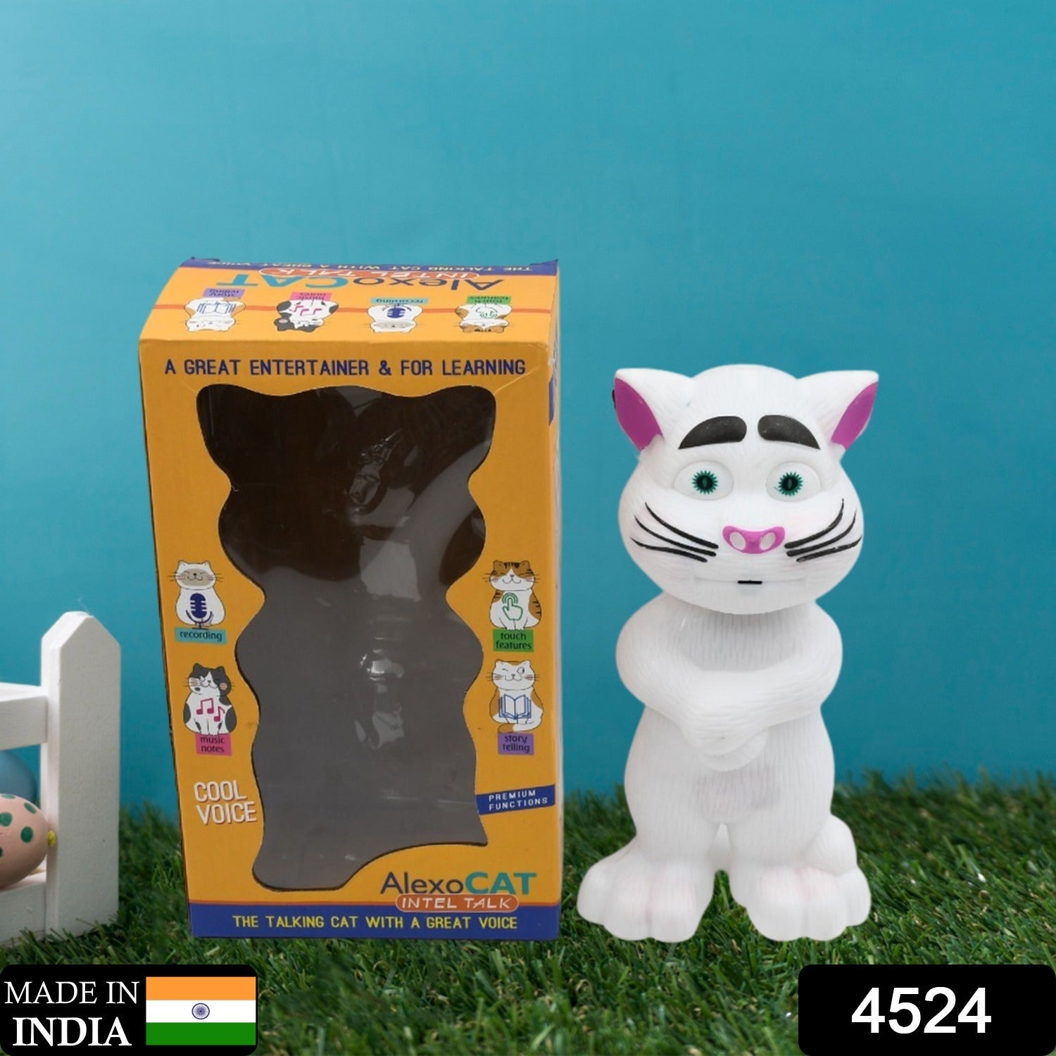 Talking Tom Cat Toy for Kids and Home Decor