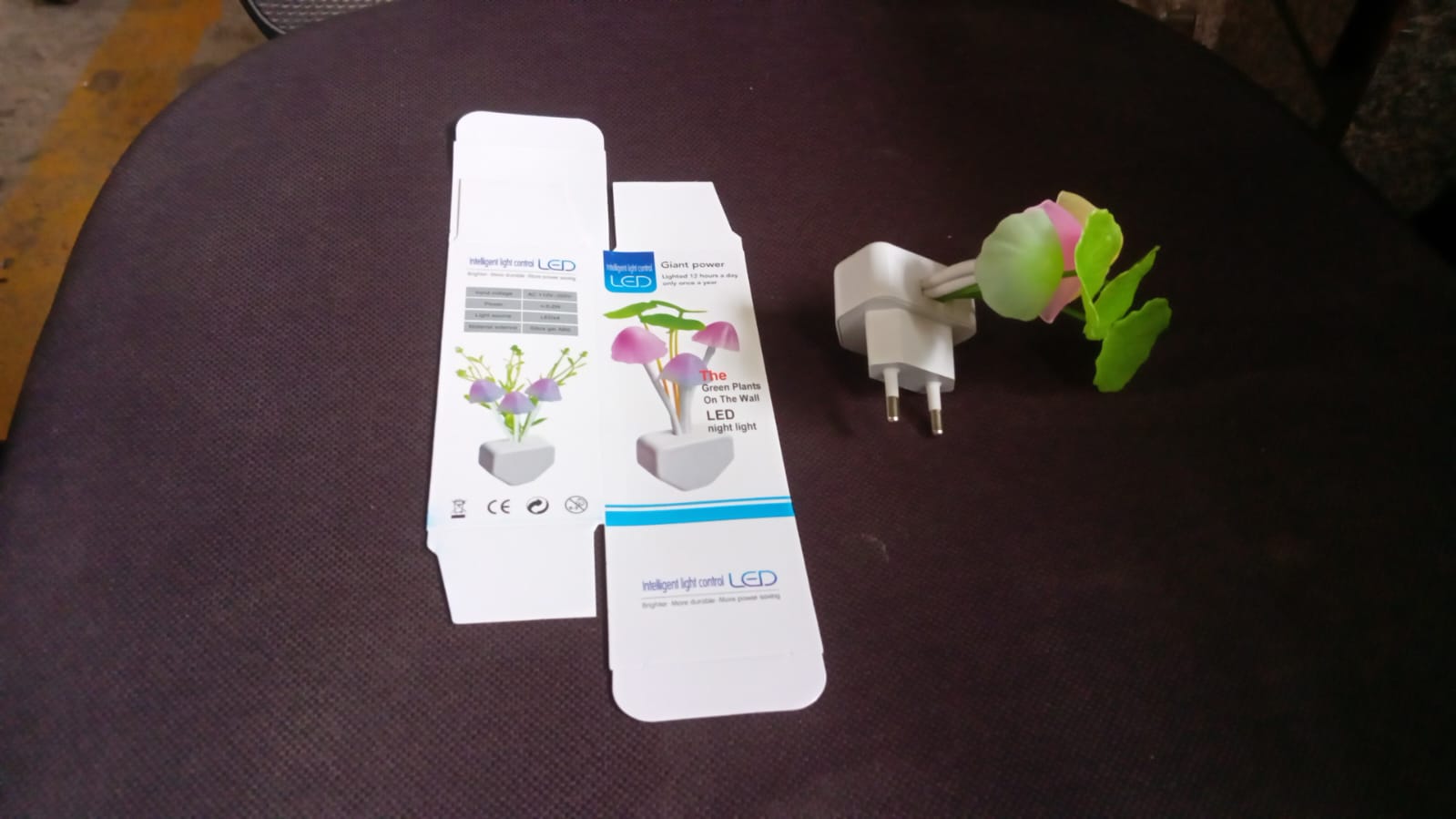 Night Light Mushroom Lamp (Colorful)