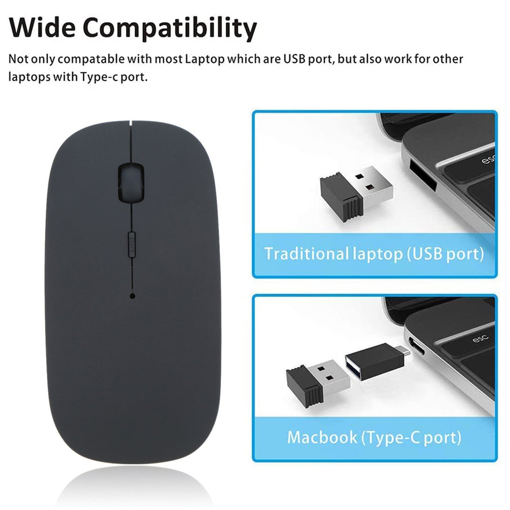 Wireless Mouse for Laptop / PC / Mac /  Computer