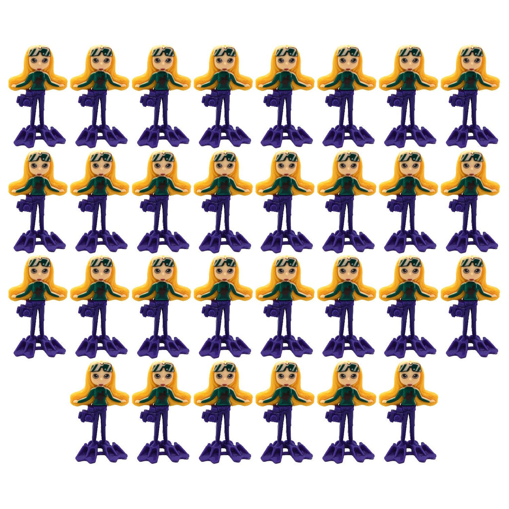 30pc Colorful mermaid (jalapari) dolls toy