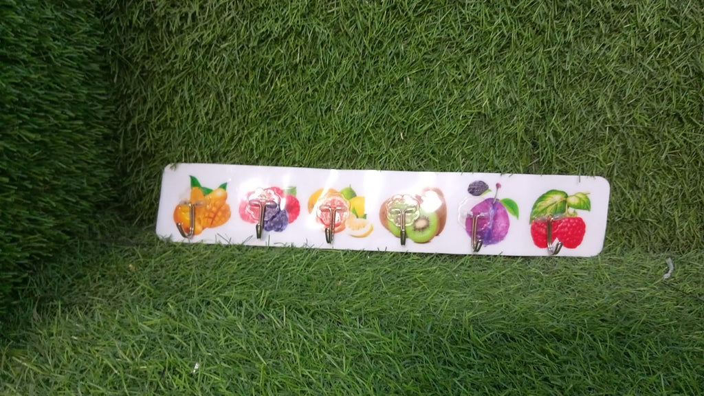 Transparent Adhesive Wall Hook – Premium, Strong & Multiuse ( 6pc )