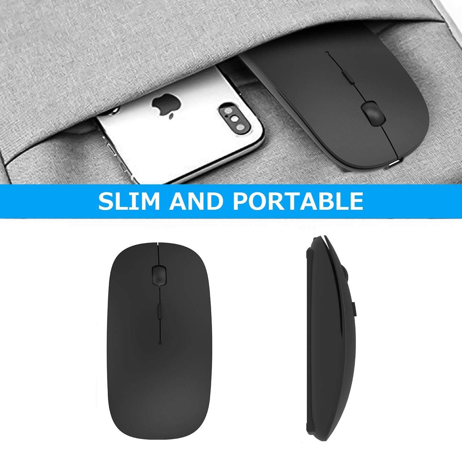 Wireless Mouse for Laptop / PC / Mac /  Computer