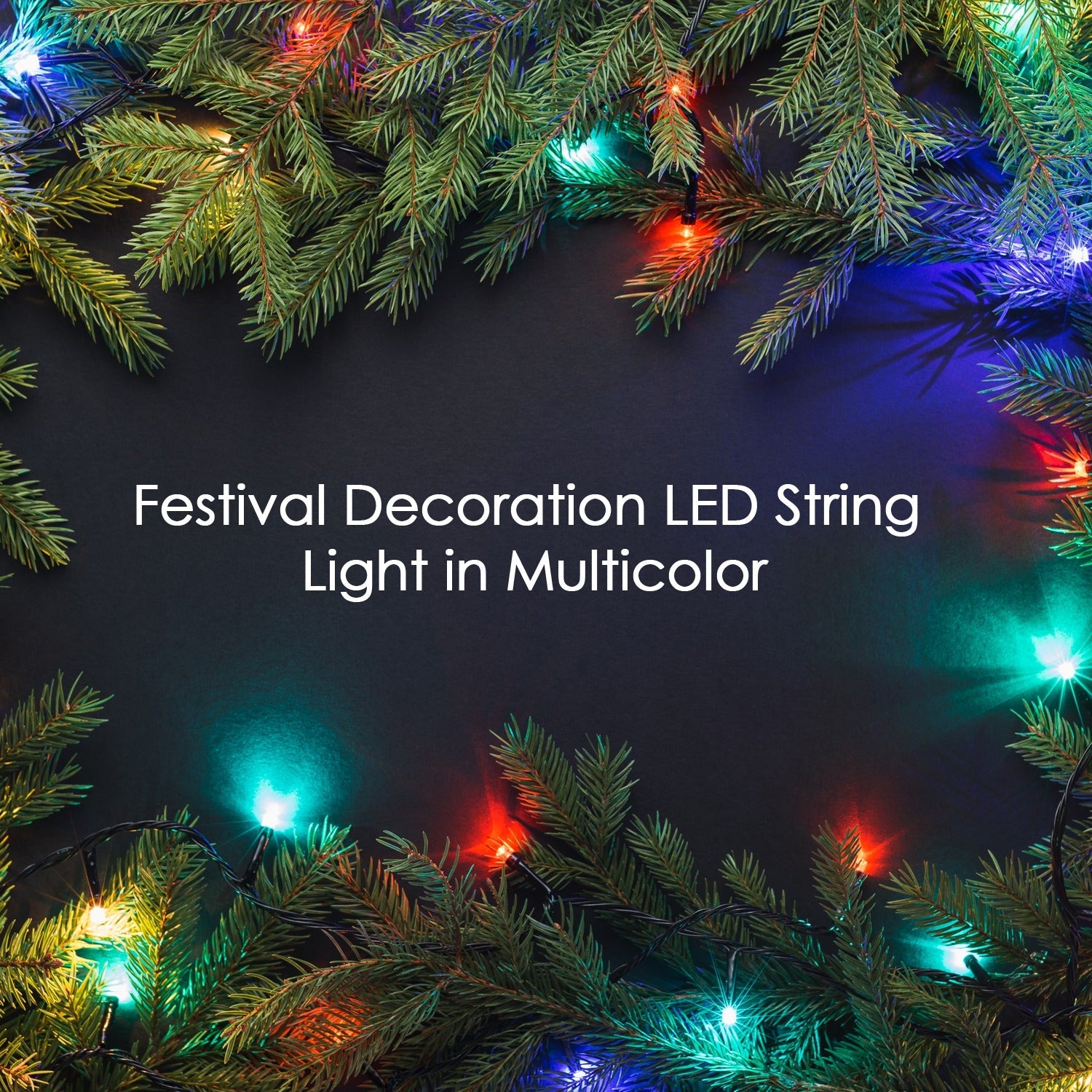 Festive 3 Meter Festival Decoration Led String Light, Diwali Light for Indoor and Outdoor Uses in All Ocassion Birthday Party Multicolor Light  (15L 3mtr)