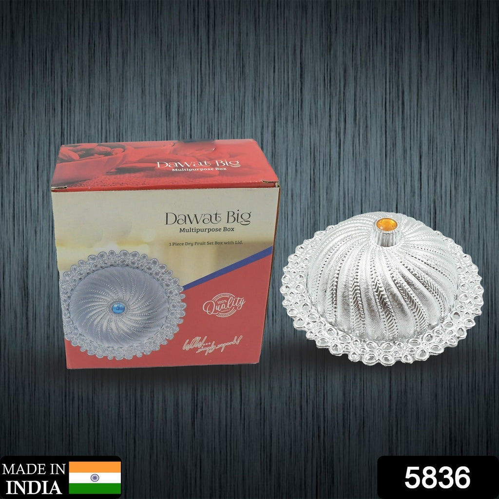 Multipurpose Dry Fruit Box with Lid – Mukhvas Storage & Serving Box – Stylish Kitchen Storage Container (1 Pc)