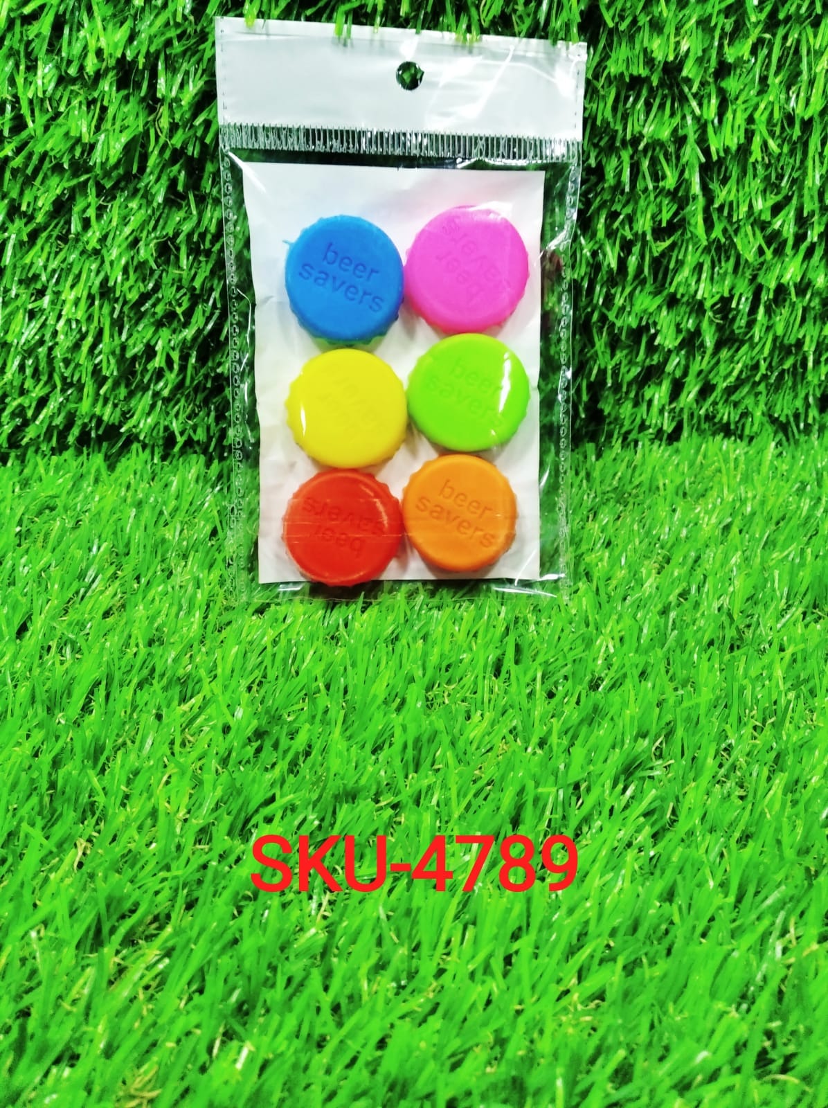 Beer Savers Caps for Soda & Bottles (6-Piece)