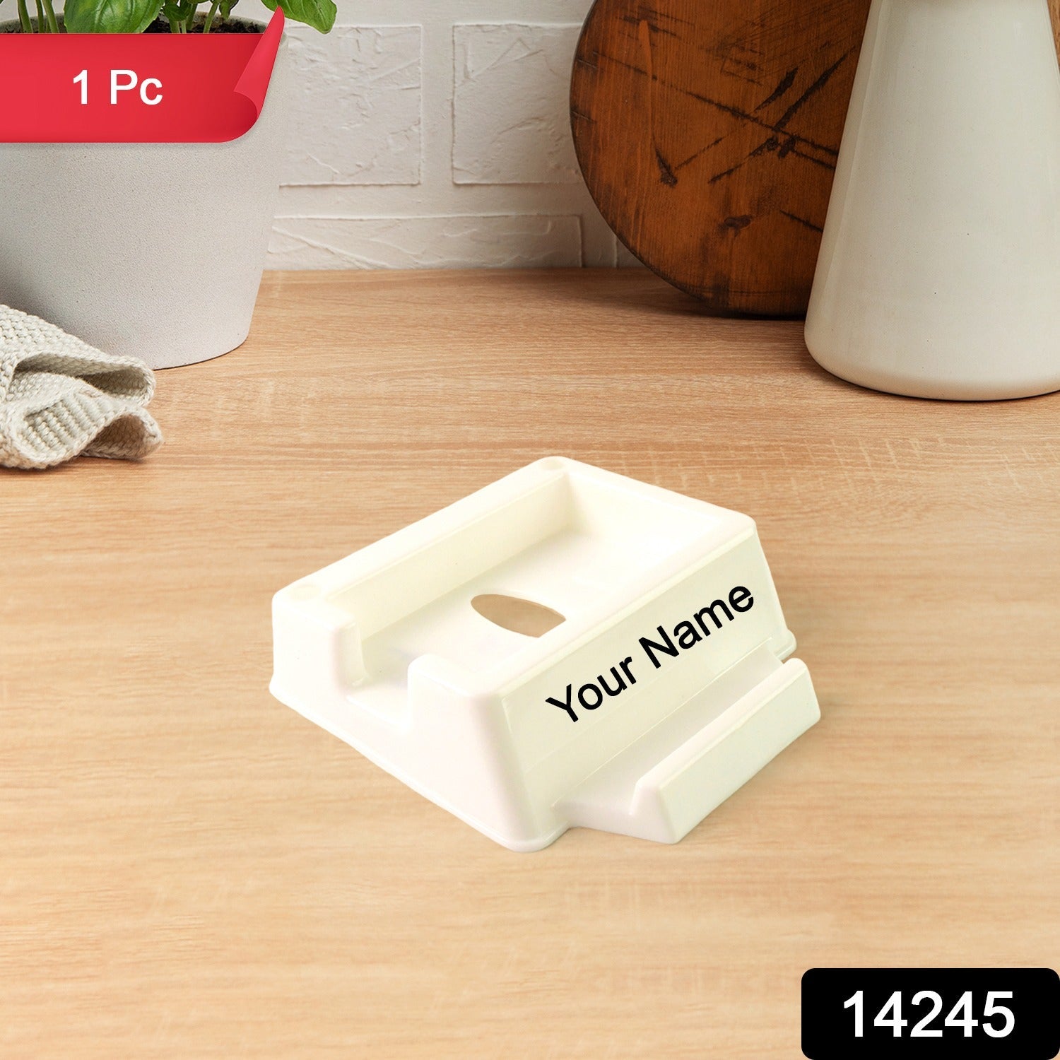 Customize Plastic Mobile Phone Stand Holder (1 Pc)