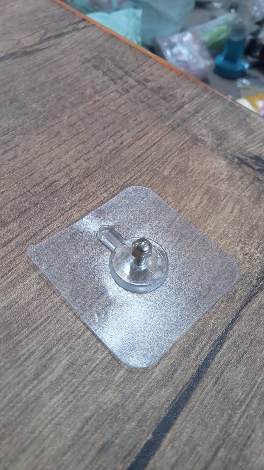 Adhesive Screw Wall Hook for Home & Office Hanging