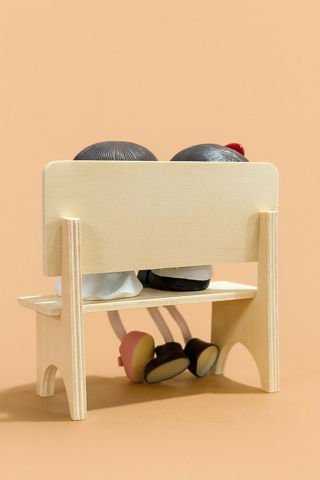 Cute Romantic Couple Figurine Sitting on Bench Holding “LOVE” Letters | Adorable Resin Doll Showpiece for Home Décor, Bedroom, Office Desk & Gifting | Valentine, Anniversary, Wedding & Birthday Gift