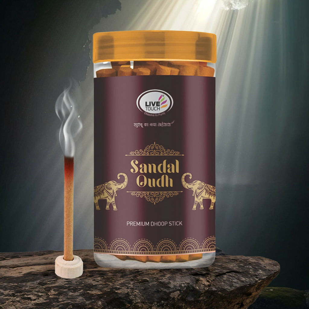 Live Touch Sandal Oudh Premium Dhoop Stick