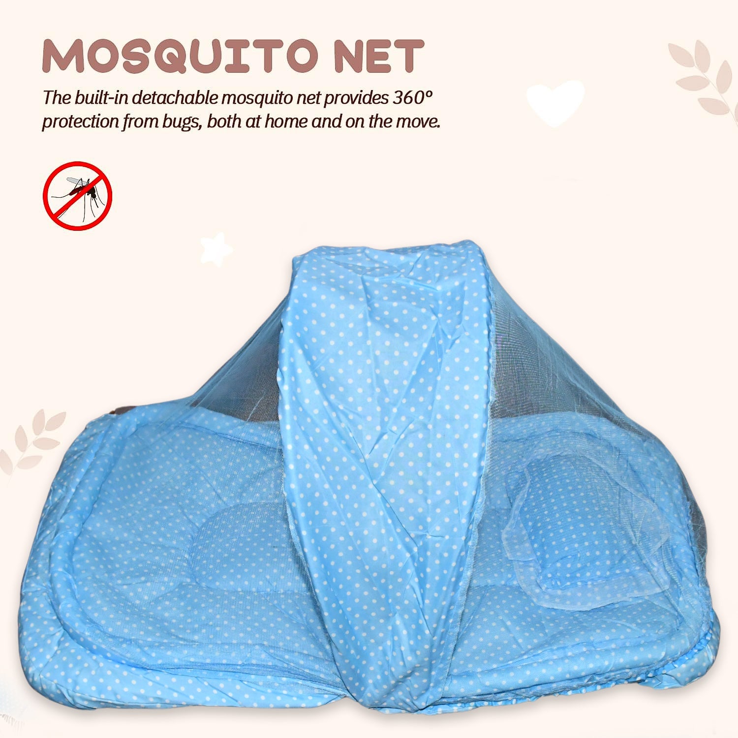 Multipurpose Baby Play Gym and Sleeping Mat (Mix Design / 1 Pc)