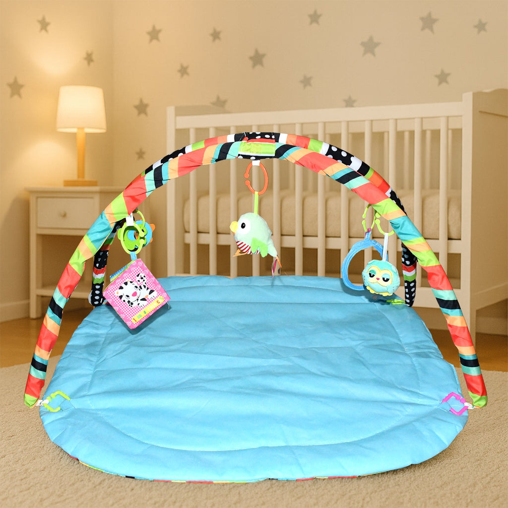 Multipurpose Baby Play Gym and Sleeping Mat (Mix Design / 1 Pc)