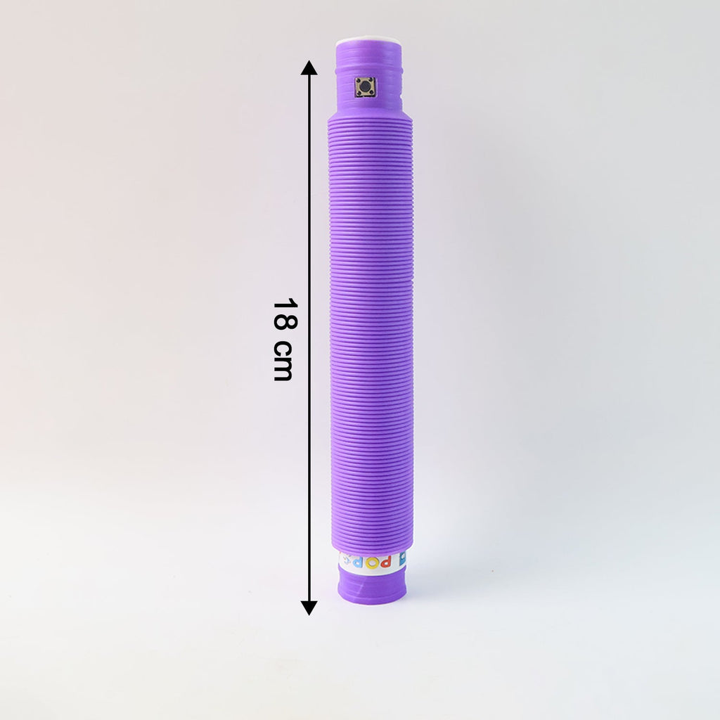 LED Glow Pop Tube Fidget Toy (Mix Color / 1 Pc)