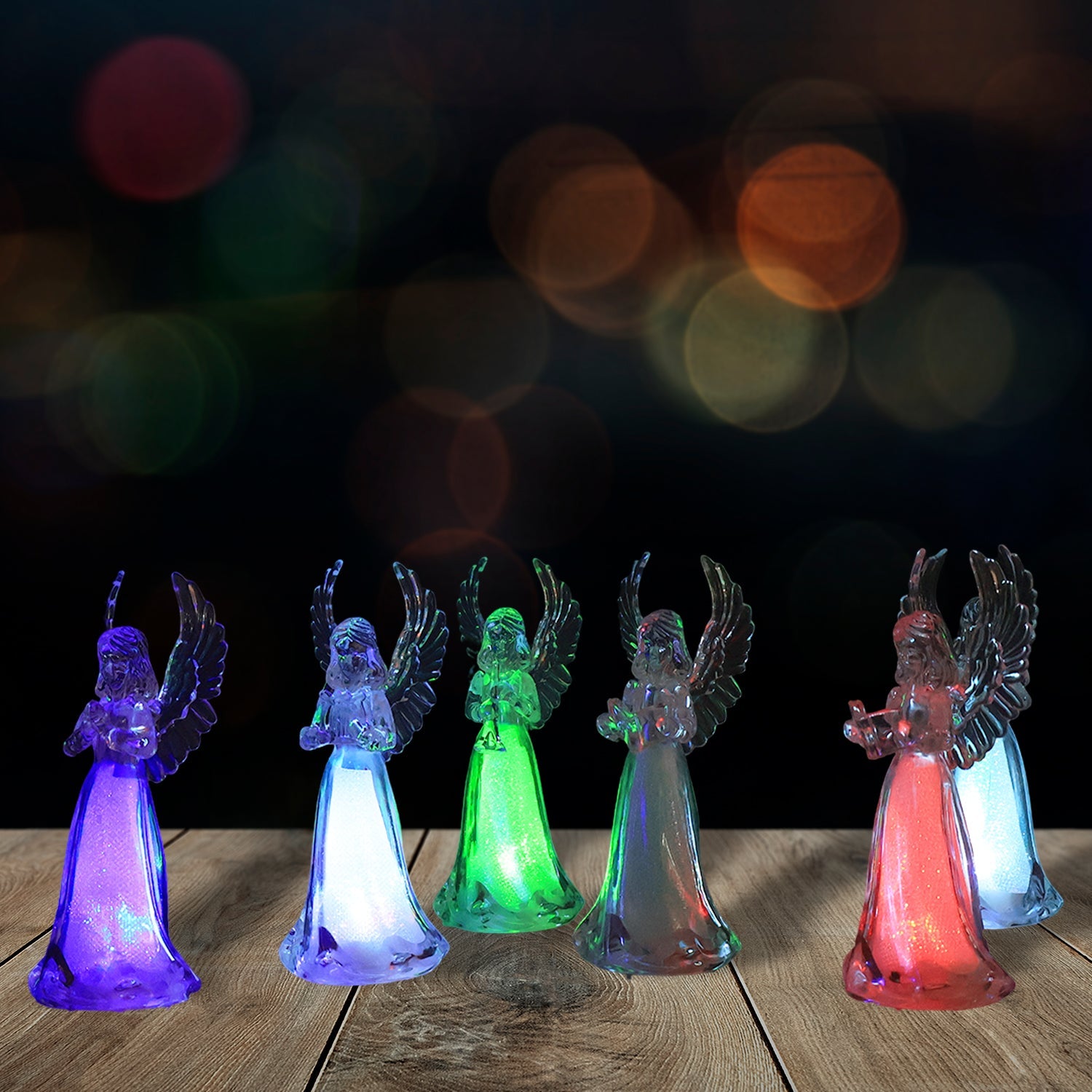 LED Angel Decorative Lights (6 Pc / Set)