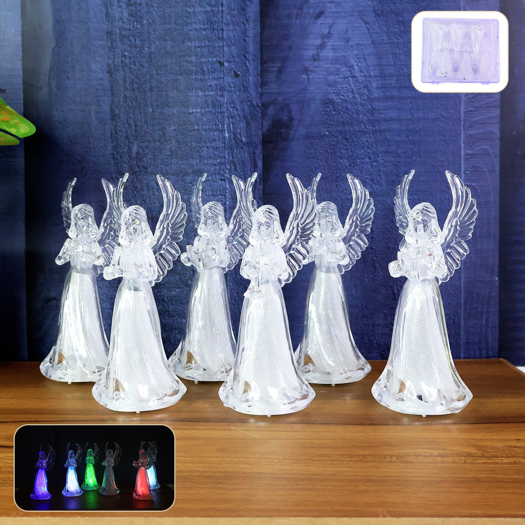 LED Angel Decorative Lights (6 Pc / Set)